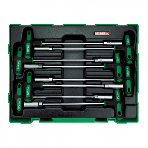 8PCS - Hex Nut Driver T-Handle Set