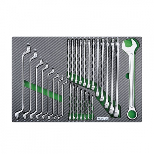 28PCS - Combination & Double Ring Wrench Set