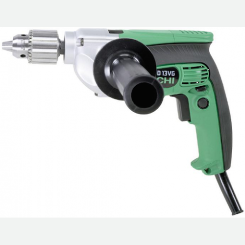 Hitachi High Torque Hand Drill 13mm, 710W, 600rpm, 2.1kg D13VG