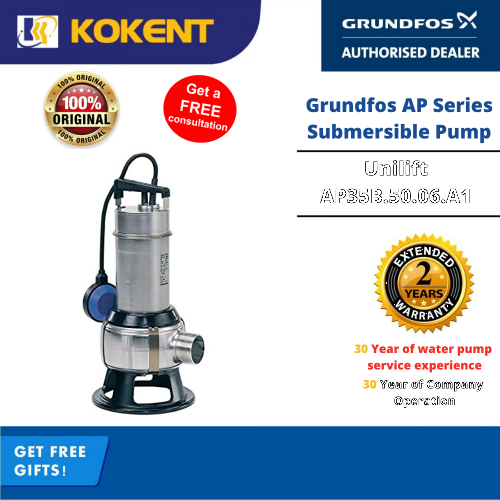 Grundfos Unilift AP35B.50.06.A1 Auto Submersible Pump