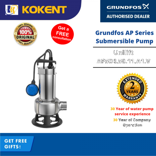 Grundfos Unilift AP50B.50.11.A1.V Auto Submersible Pump