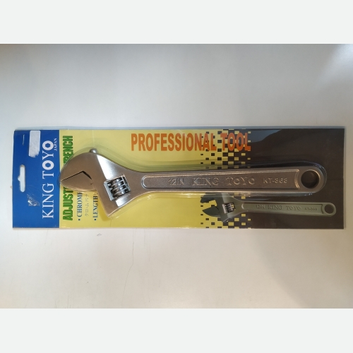 KING TOYO ADJUSTABLE WRENCH KTAS-08