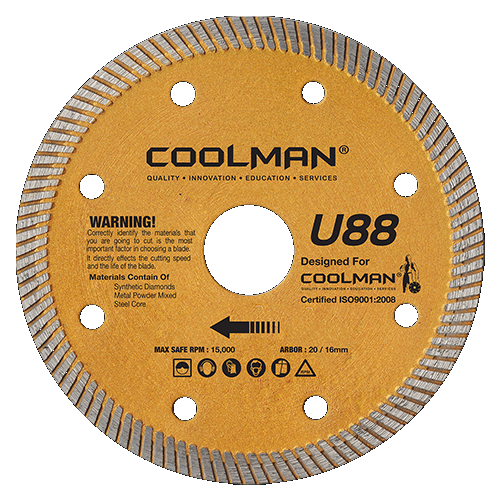 COOLMAN SMALL DIAMETER U88