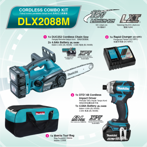 18V Cordless Combo Kit