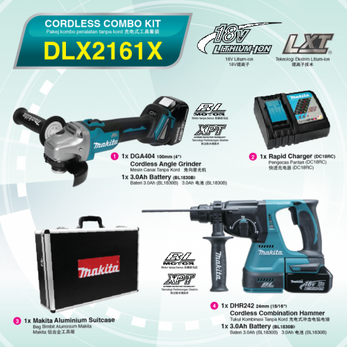 18V Cordless Combo Kit