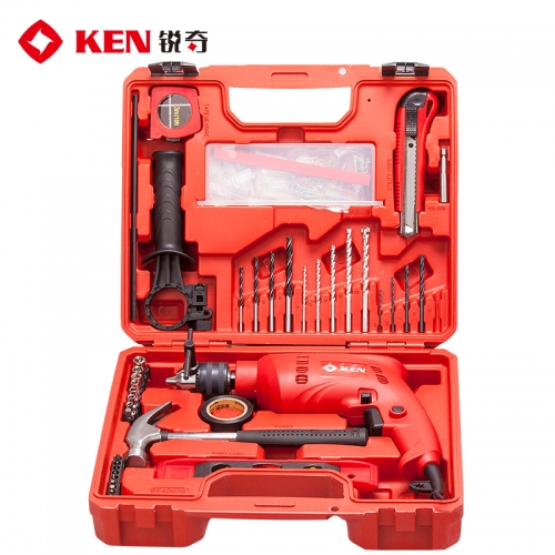 KEN ELECTRIC IMPACT DRILL SET 6913S