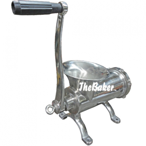 The Baker Manual Meat Mincer, Stainless Steel M32S