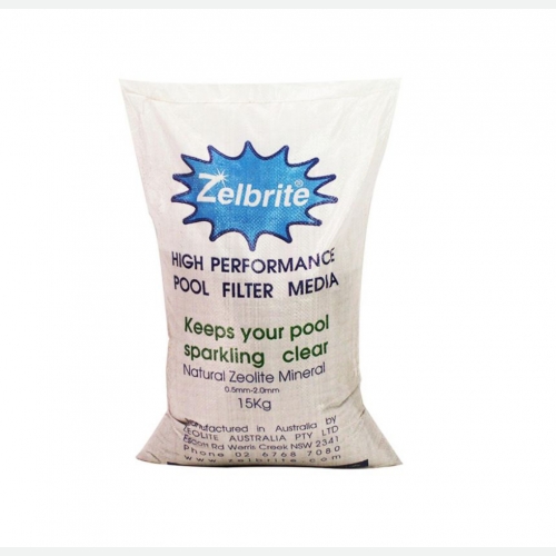 ZELBRITE POOL FILTER SAND 0.5-2.0MM (15KG.BAG) (AUSTRALIA)