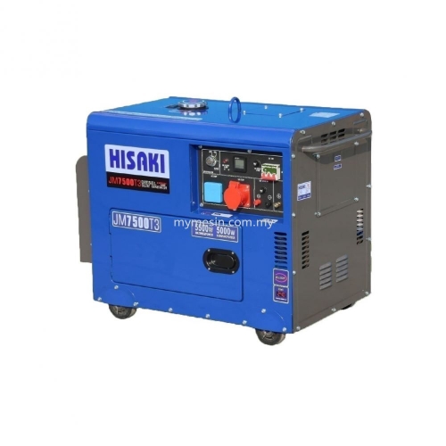 Hisaki Diesel Henerator JM7500T3/188FAE (3 Phase )