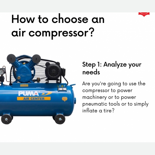 How To Choose Air Compressor Step 1