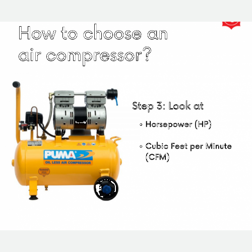 How To Choose Air Compressor Step 3