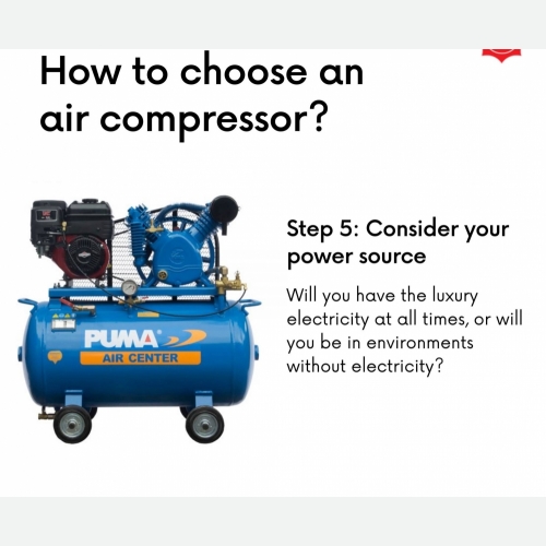 How To Choose Air Compressor Step 5