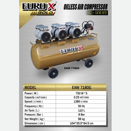 EURO X EAW 7180G (L) Unloading Belt Driven Air Com