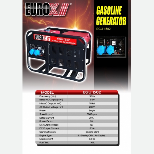 EURO X EGU 1502 (L) Gasoline Generator
