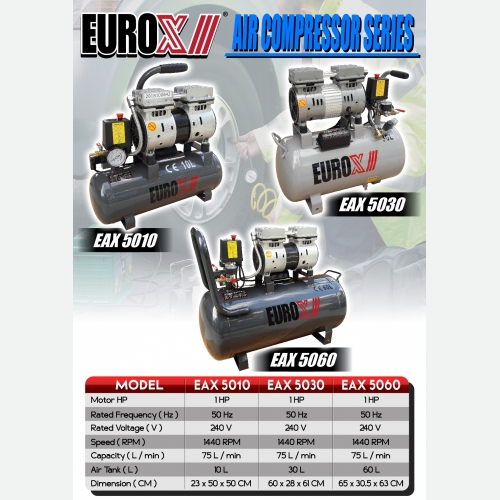 EUROX  EAX 5010 5030 5060 (L) AIR COMPRESSOR SERIES