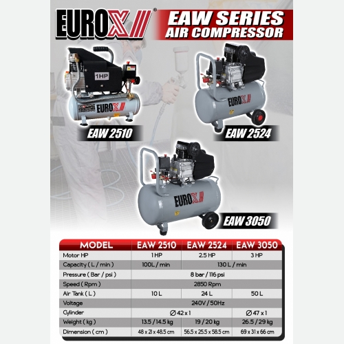 EUROX EAW SERIES (L) AIR COMPRESSOR