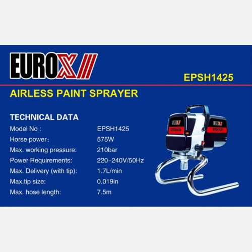 EUROX AIRLESS PAINT SPRAYER EPSH1425