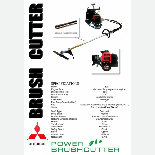 MITSUBISHI TL33B BRUSH CUTTER