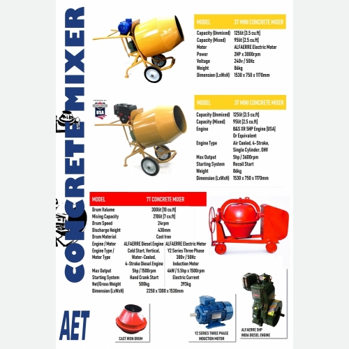 AET CONCRETE MIXER