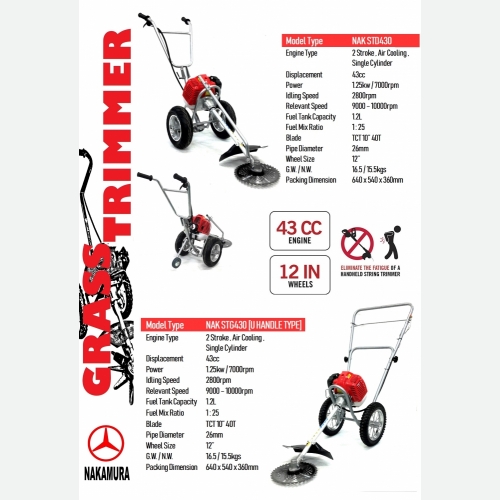 STD & STG430 GRASS TRIMMER