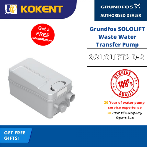 Grundfos SOLOLIFT2 D-2 Waste Water Transfer Pump