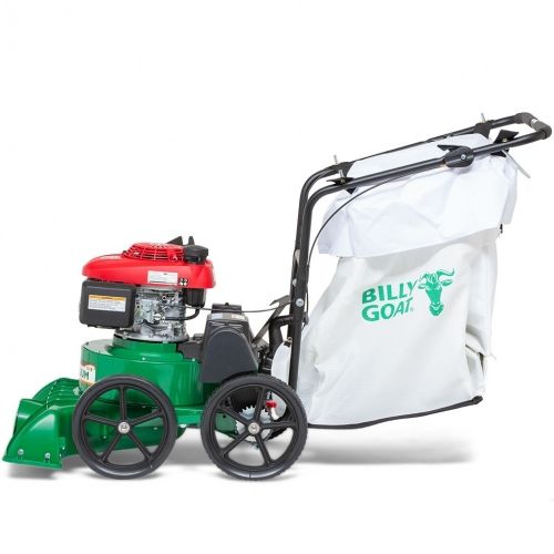 Billy Goat TKV650SPH: Petrol Engine Leaf Vacuum, 6.5HP, Bag Capacity 151L, 64kg