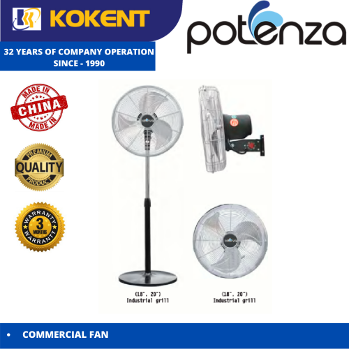 POTENZA CF SERIES COMMERCIAL FAN