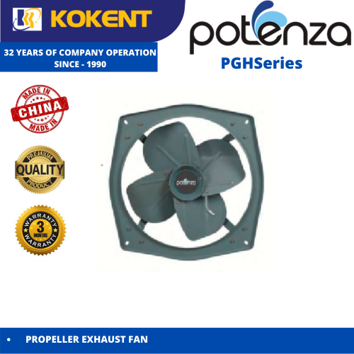 POTENZA PGH SERIES EXHAUST FAN