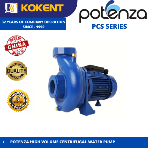 POTENZA HIGH VOLUME CENTRIFUGAL WATER PUMP