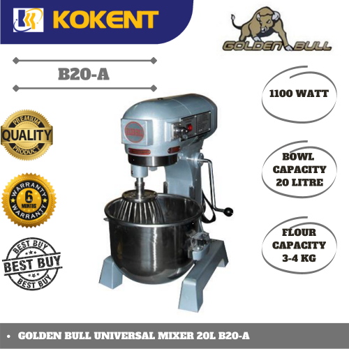GOLDEN BULL UNIVERSAL MIXER 20L (W/O SAFETY COVER) B20-A