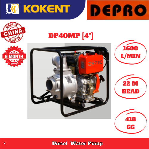 Depro Air Cooled Diesel Water Pump DP40MP