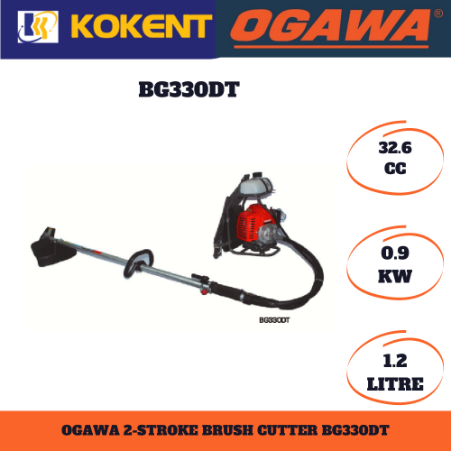 OGAWA BRUSH CUTTER BG330DT 32.6CC