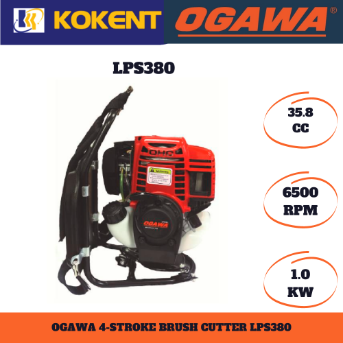 OGAWA 4-STROKE BRUSH CUTTER LPS380