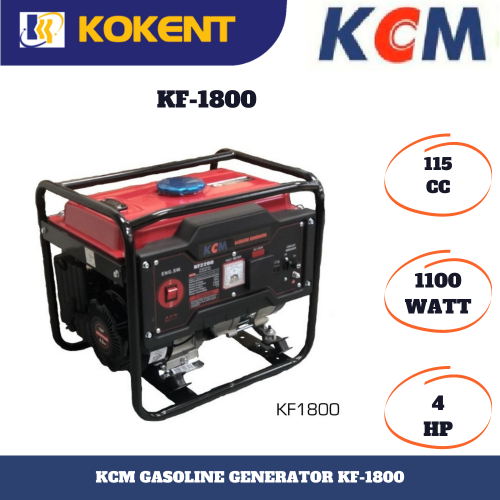 KCM 4-STROKE GASOLINE GENERATOR KF1800 1.1KW
