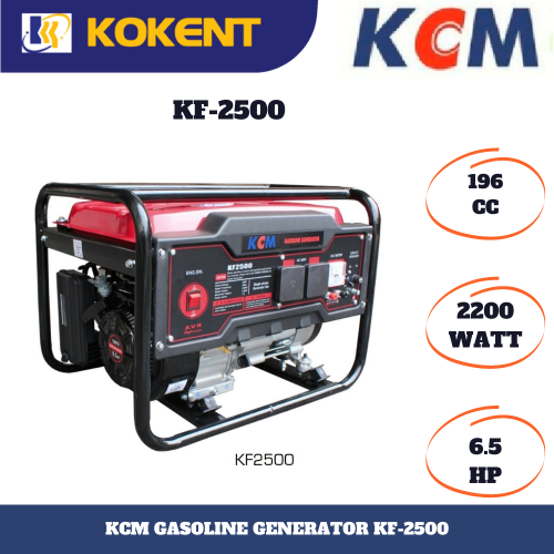 KCM 4-STROKE GASOLINE GENERATOR KF2500 2.2KW