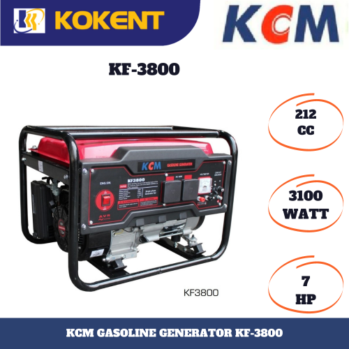 KCM 4-STROKE GASOLINE GENERATOR KF3800 3.1KW