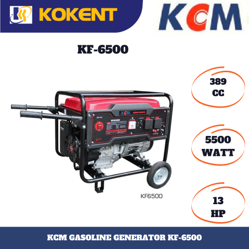 KCM 4-STROKE GASOLINE GENERATOR KF6500 5.5KW