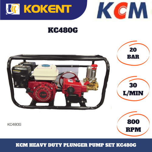 KCM HEAVY DUTY PLUNGER PUMP SET KC480G