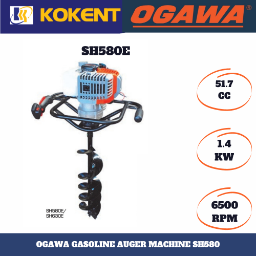 OGAWA AUGER MACHINE SH580E
