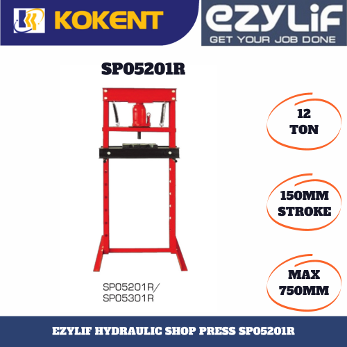 EAZYLIF HYDRAULIC SHOP PRESS SP05201R