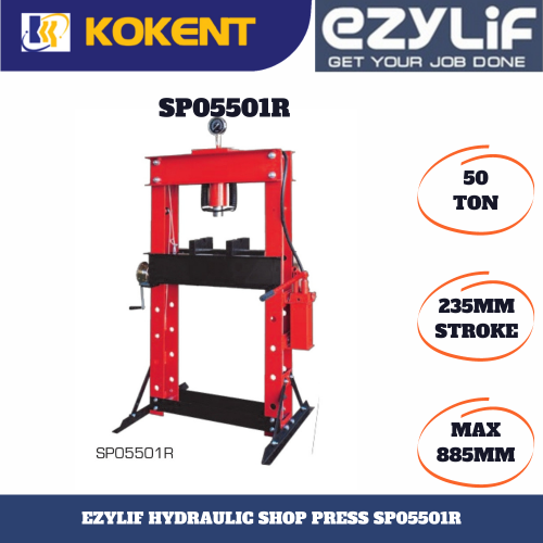 EAZYLIF HYDRAULIC SHOP PRESS SP05501R