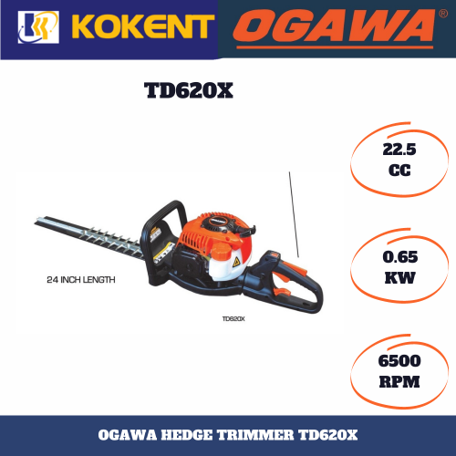 OGAWA HEDGE TRIMMER TD620X