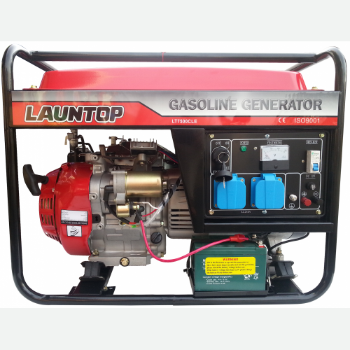Launtop Petrol Generator 7000W, 16HP, 25L, 90kg LT7500MXE