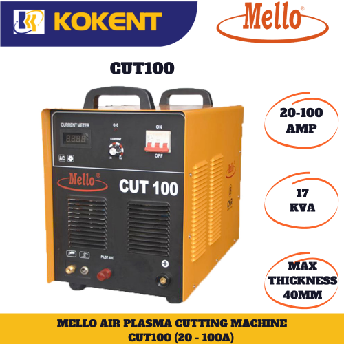 MELLO CUT100(MOS) 3 PHASE INVERTER AIR PLASMA CUTTING MACHINE