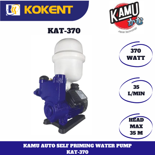 KAMU SELF PRIMING WATER PUMP KAT-370