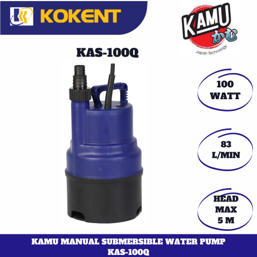 KAMU MANUAL SUBMERSIBLE WATER PUMP KAS-100Q