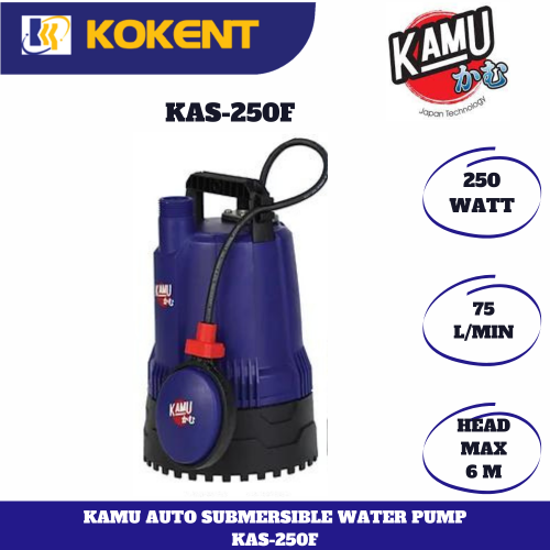 KAMU MANUAL SUBMERSIBLE WATER PUMP KAS-250F