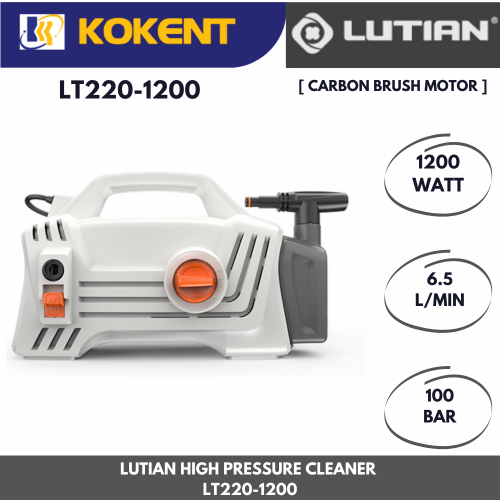LUTIAN HIGH PRESSURE CLEANER LT220-1200 [CARBON BRUSH MOTOR]