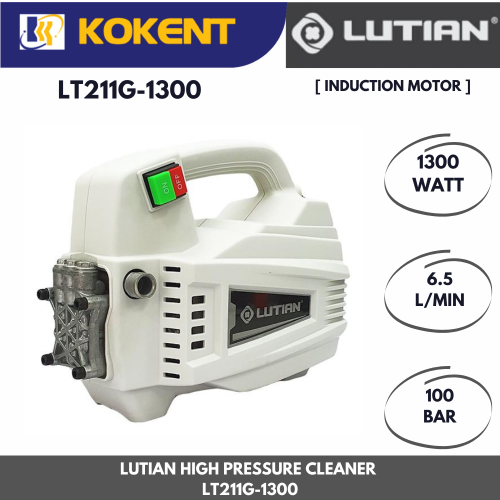 LUTIAN HIGH PRESSURE CLEANER LT211G-1300 [INDUCTION MOTOR]