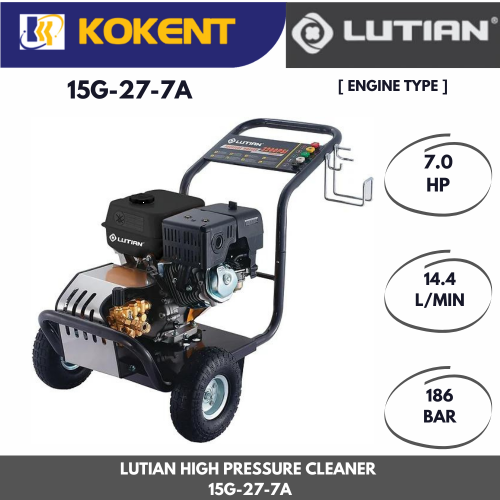 LUTIAN GASOLINE HIGH PRESSURE CLEANER 15G-27-7A [ENGINE TYPE]